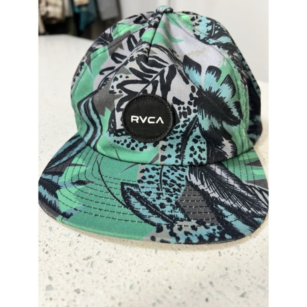 RVCA‎ Strapback Hat Multicolor Adjustable OSFA Floral PM Tenore